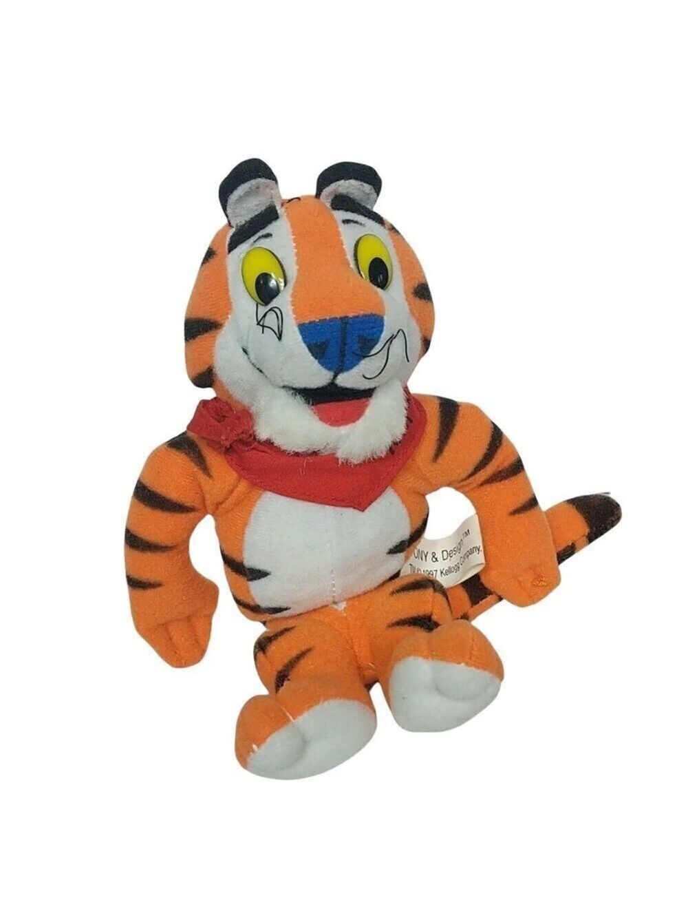 Kelloggs Tony The Tiger Plush Orange 1997 7.5 Inch